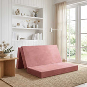 Sofa na razvlačenje 120 x 67 x 45 cm Ružičasta