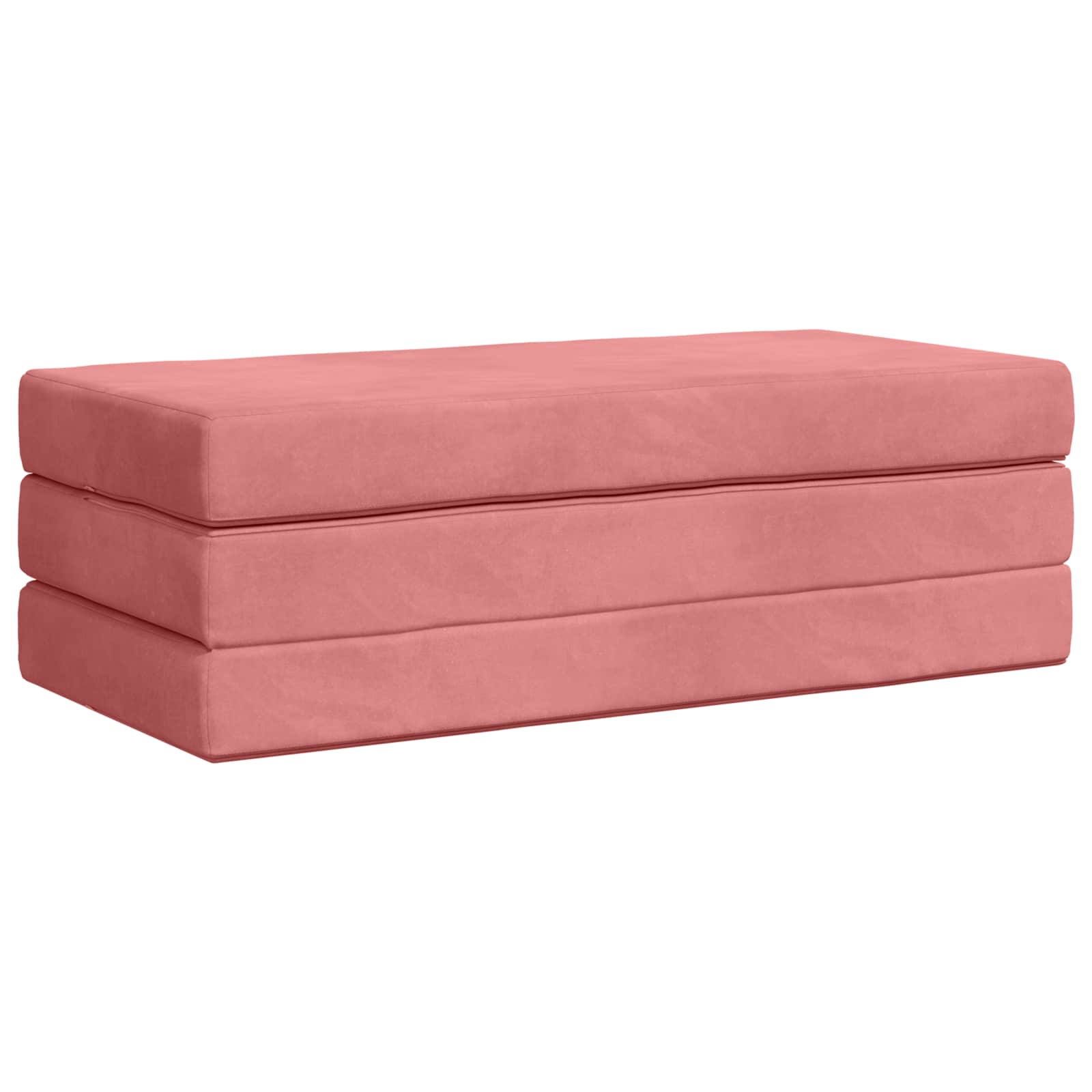 Sofa na razvlačenje 120 x 67 x 45 cm Ružičasta