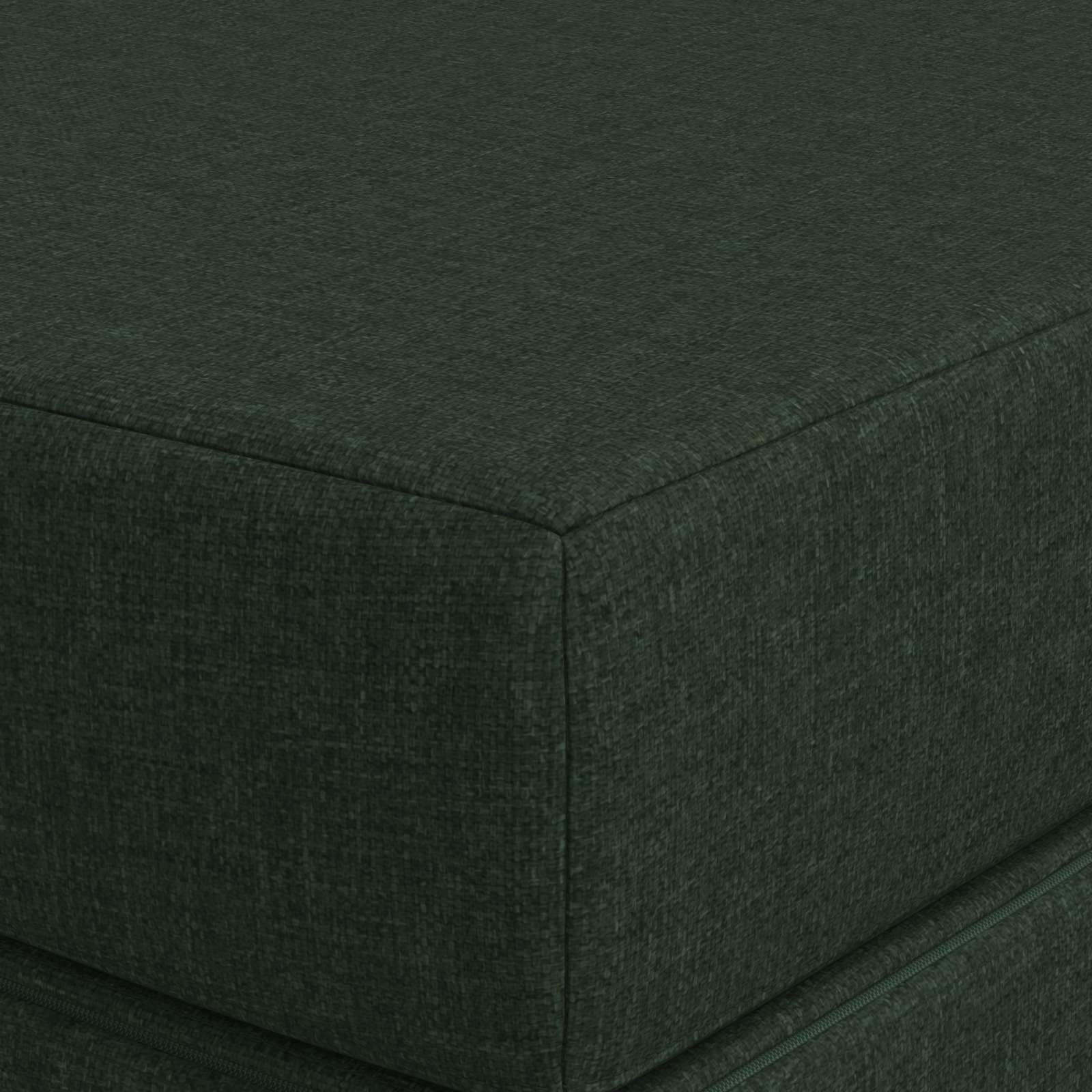 Sofa na razvlačenje 160 x 67 x 45 cm Tamnozelena