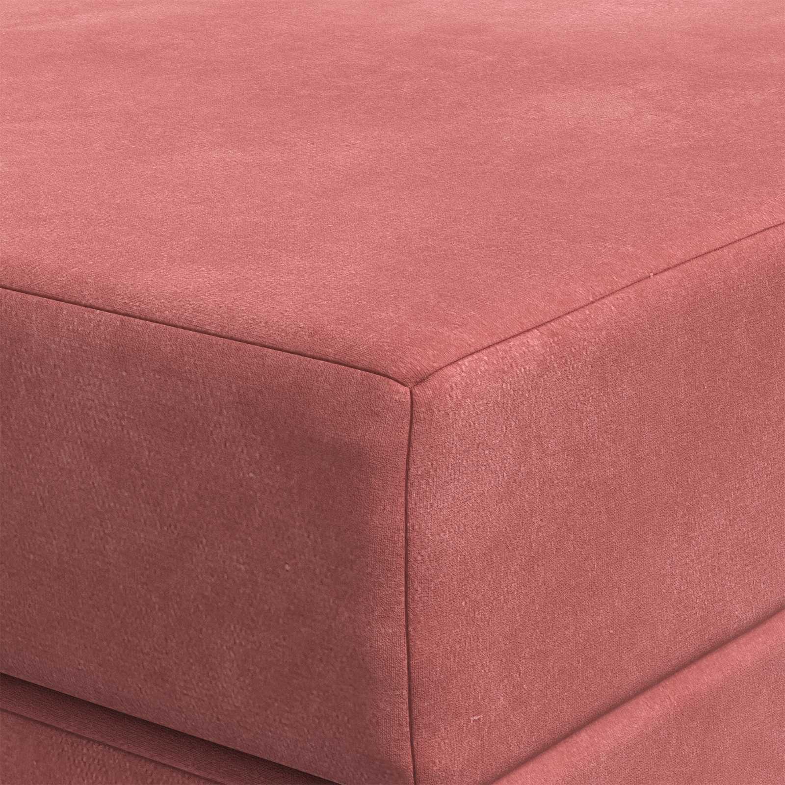 Sofa na razvlačenje 180 x 67 x 45 cm Ružičasta