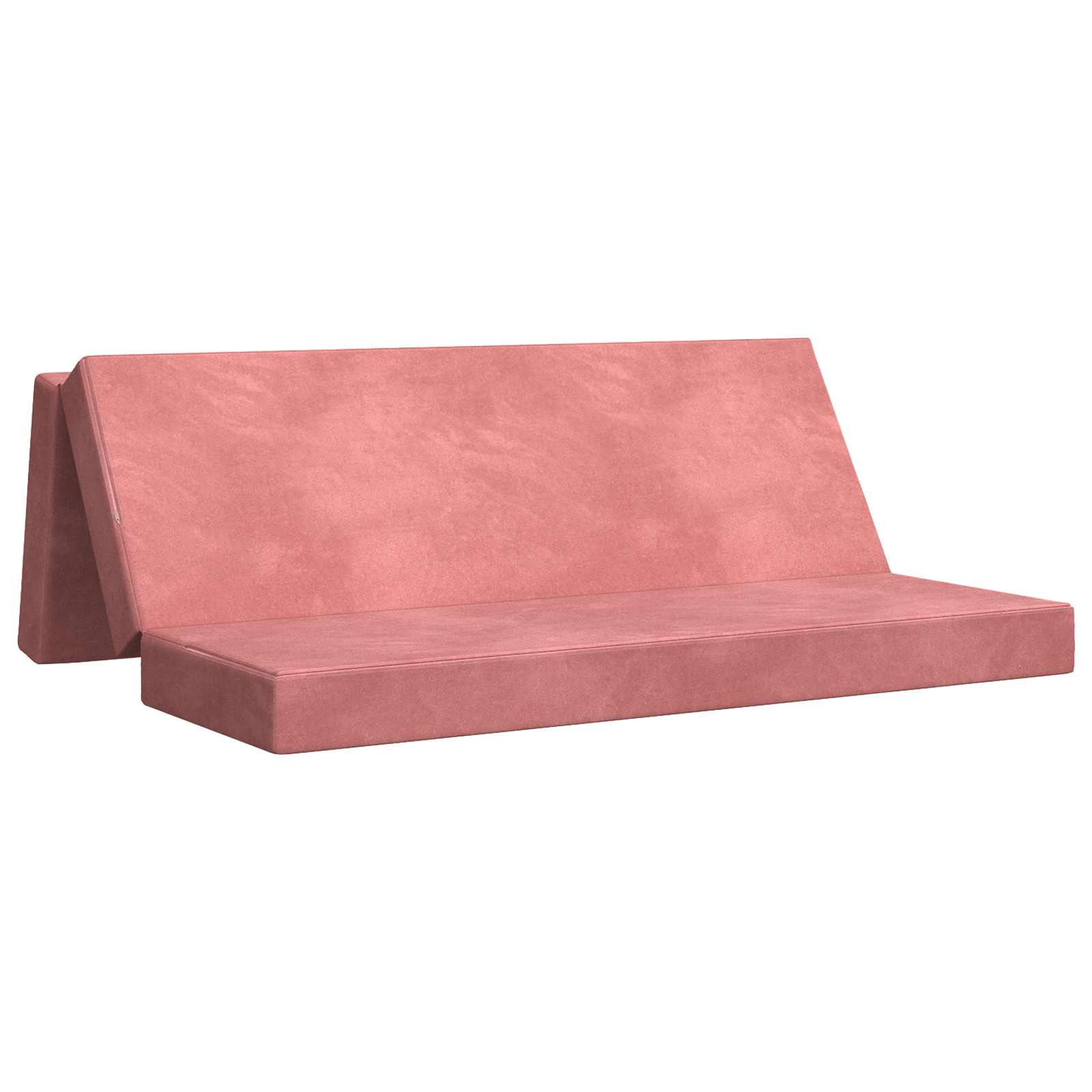 Sofa na razvlačenje 200 x 67 x 45 cm Ružičasta