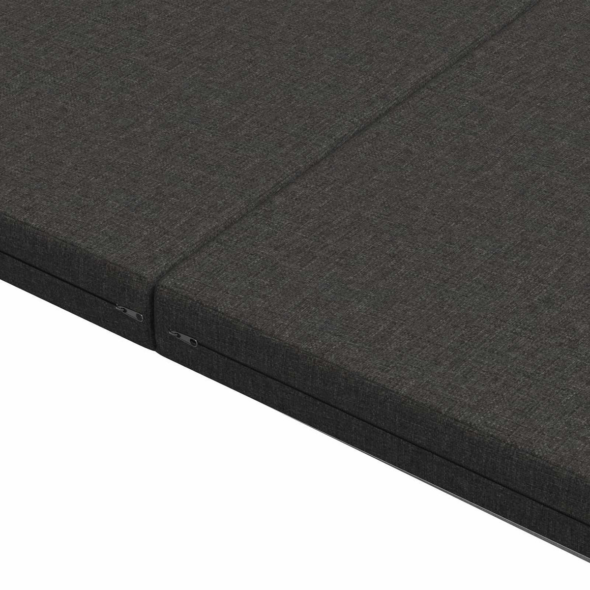 Sofa na razvlačenje 140 x 67 x 15 cm Tamnosiva