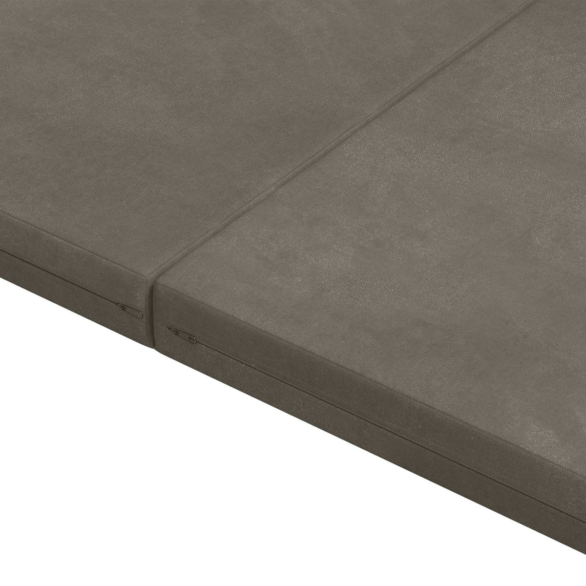 Sofa na razvlačenje 140 x 67 x 15 cm Svjetlosiva
