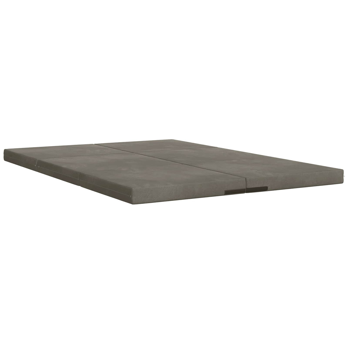 Sofa na razvlačenje 140 x 67 x 15 cm Svjetlosiva