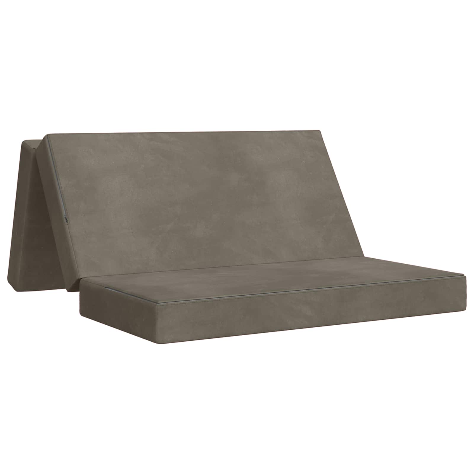 Sofa na razvlačenje 160 x 67 x 45 cm Svjetlosiva