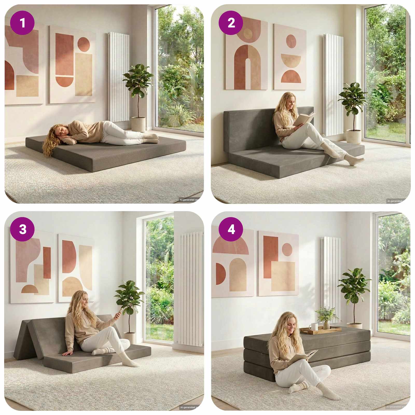 Sofa na razvlačenje 160 x 67 x 45 cm Svjetlosiva