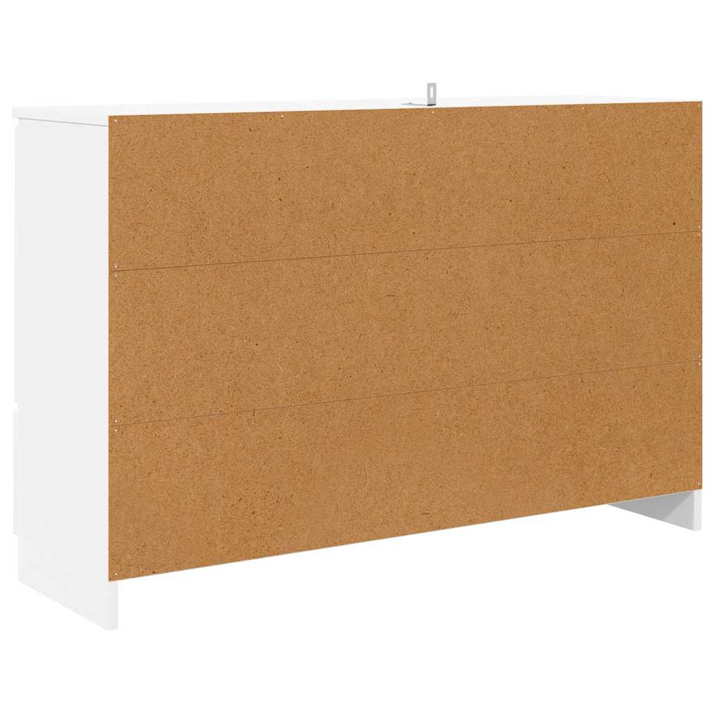 Kreveta s ladicama Bijelo 100 x 30 x 65,6 Konstruirano drvo