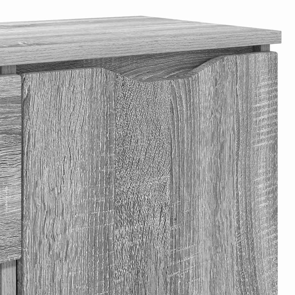 Kreveta Siva Sonoma 100 x 30 x 65,6 Konstruirano drvo