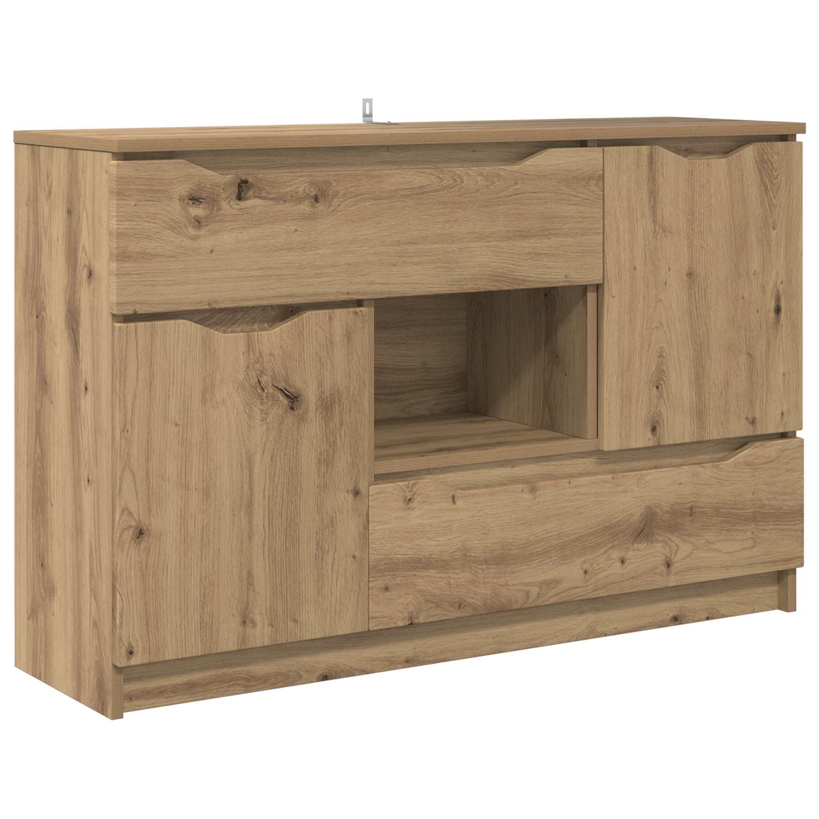Kreveta Umjetnički hrast 100 x 30 x 65,6 Konstruirano drvo