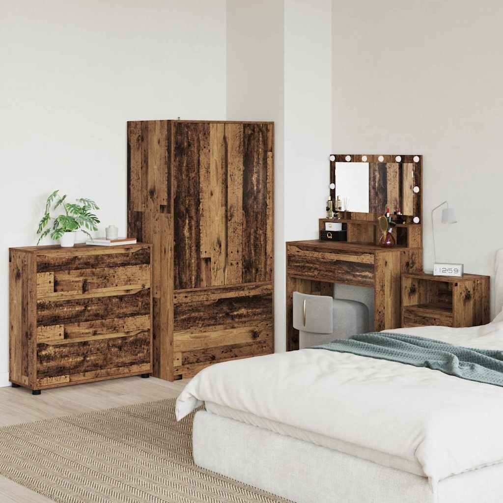 Ormarić za pohranu Staro drvo 80 x 31 x 81 cm Konstruirano drvo
