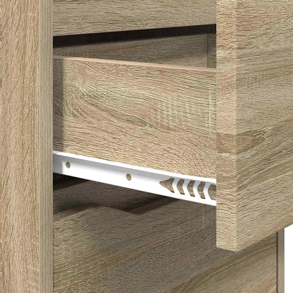 Noćni ormarići s ladicama 2 pcs Sonoma hrast 40 x 30 x 467 cm