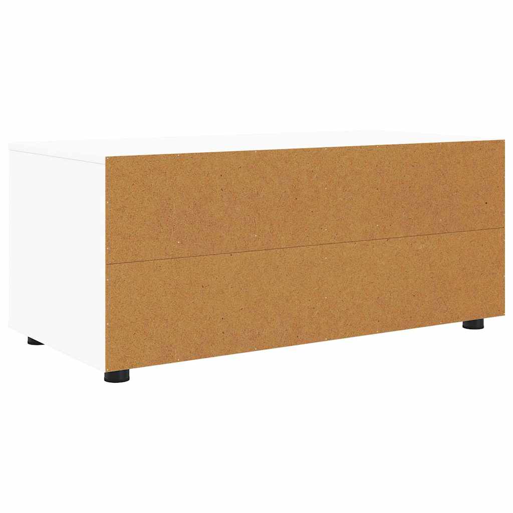 TV ormar s ladicama Bijelo 100 x 48 x 43 cm Konstruirano drvo