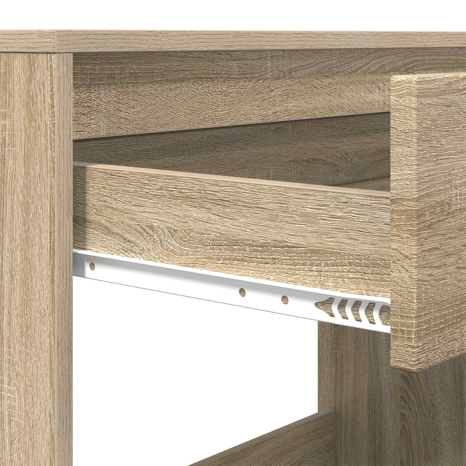 Stol Sonoma hrast 100 x 50 x 78 cm Konstrukcijsko drvo