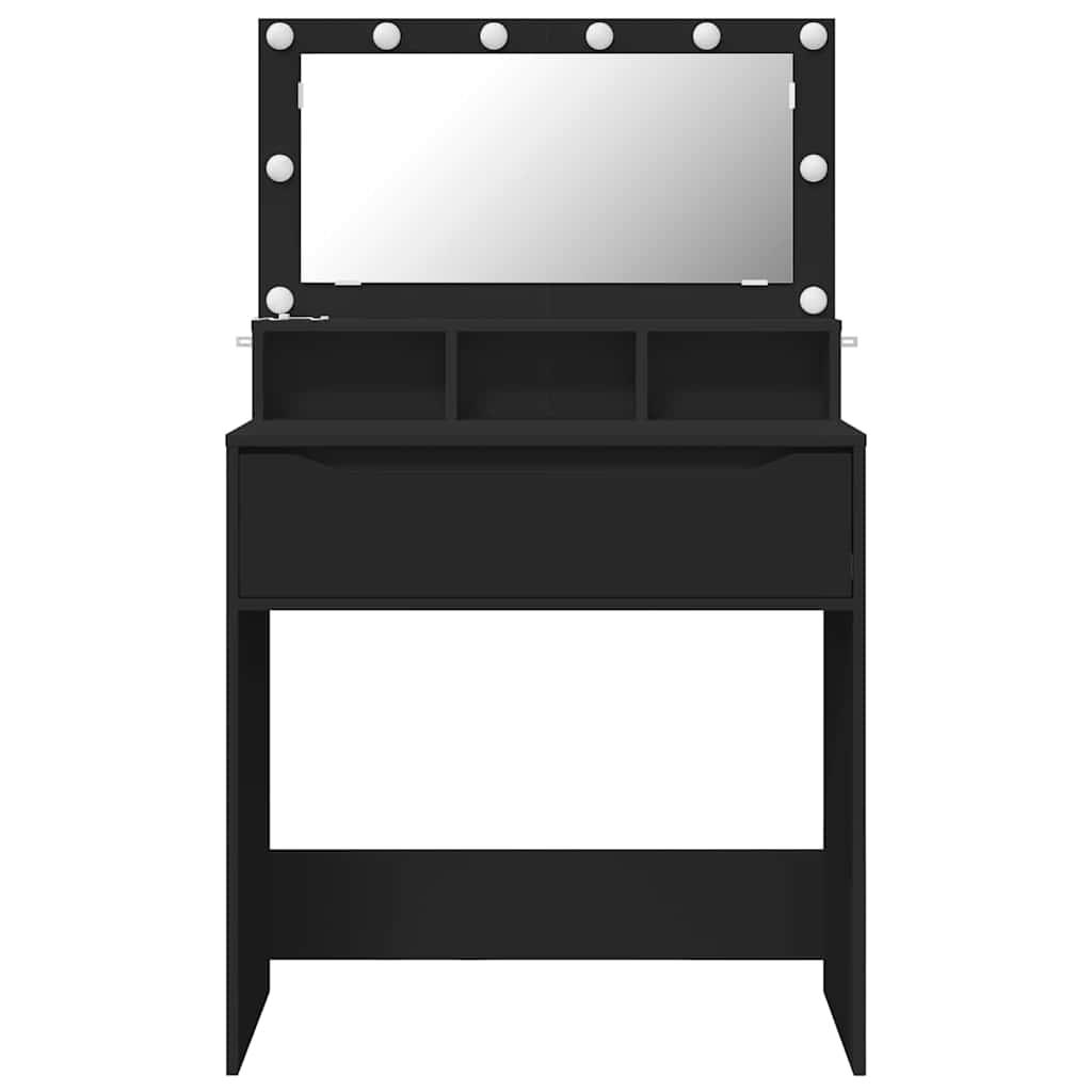 Stolovi za presvlačenje u spavaćoj sobi Crna 80 x 39,6 x 135 cm