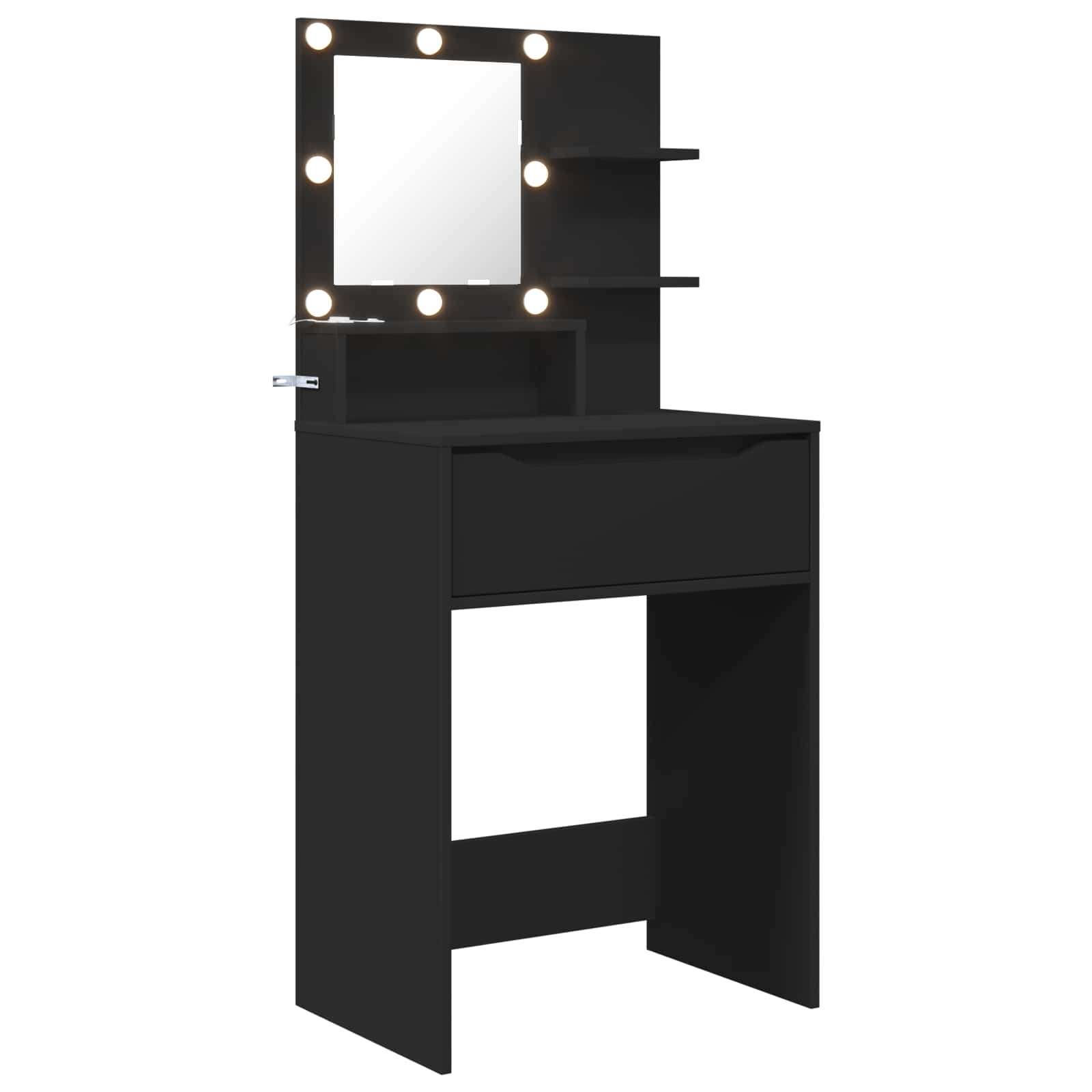 Stolovi za presvlačenje u spavaćoj sobi Crna 80 x 39,6 x 135 cm