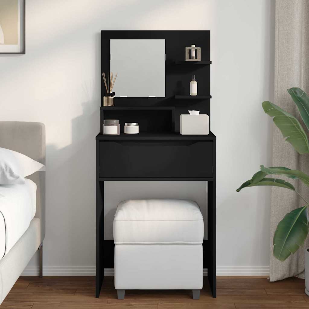 Stolovi za presvlačenje u spavaćoj sobi Crna 80 x 39,6 x 135 cm
