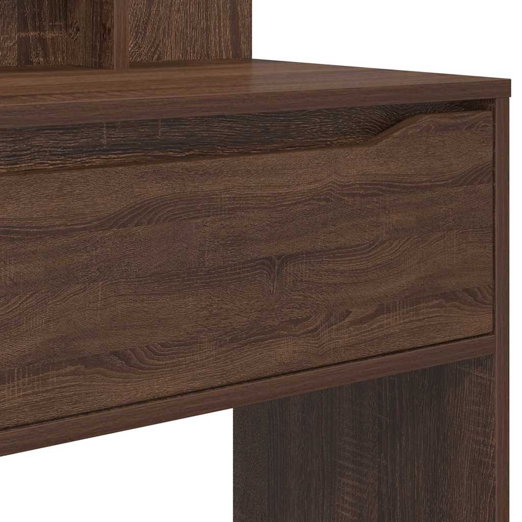 Stolovi za presvlačenje u spavaćoj sobi s ladicama Smeđi hrast