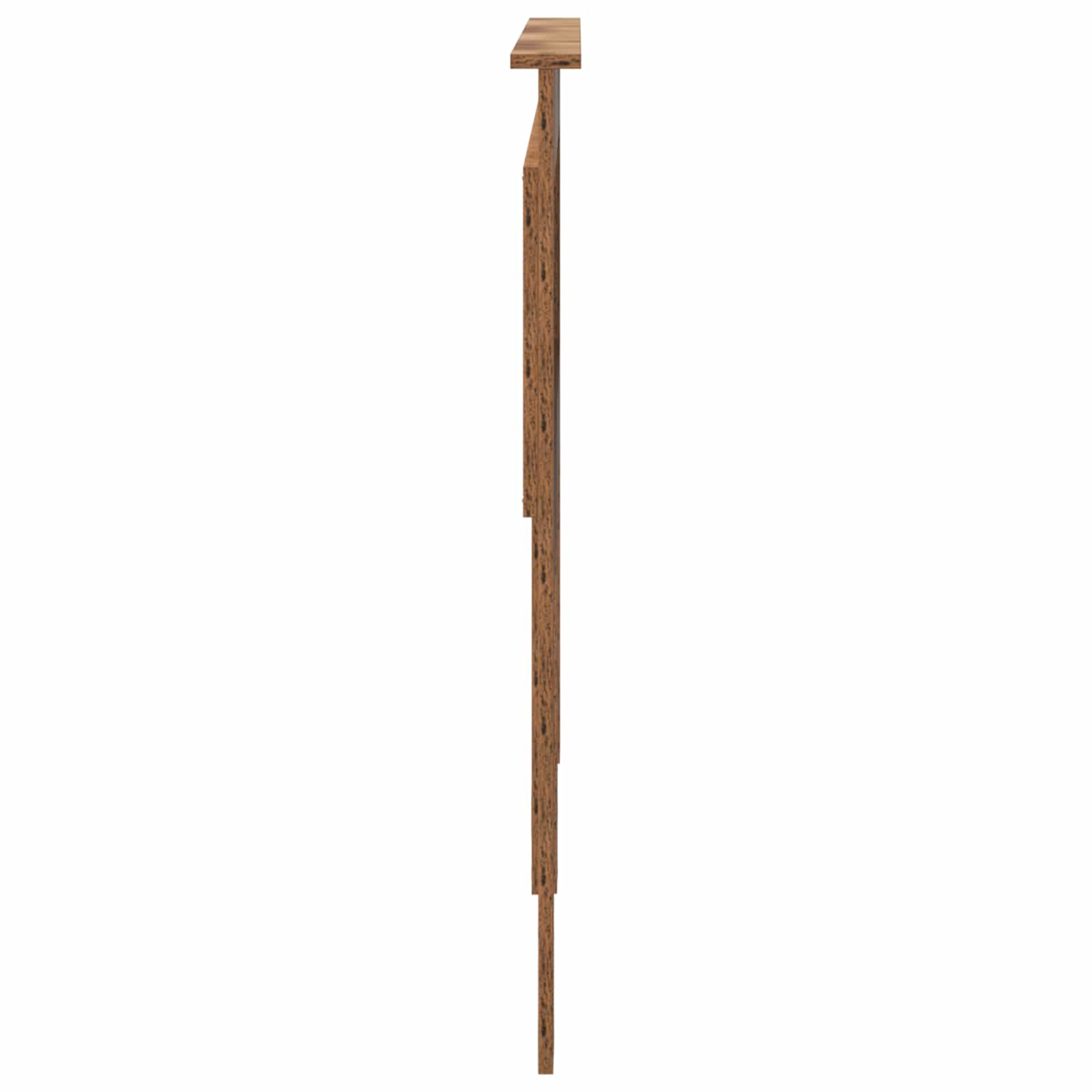 Uzglavlje s uzglavljem Staro drvo 135 cm Konstruirano drvo