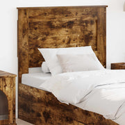 Uzglavlje s uzglavljem Dimljeni hrast 90 cm Konstruirano drvo