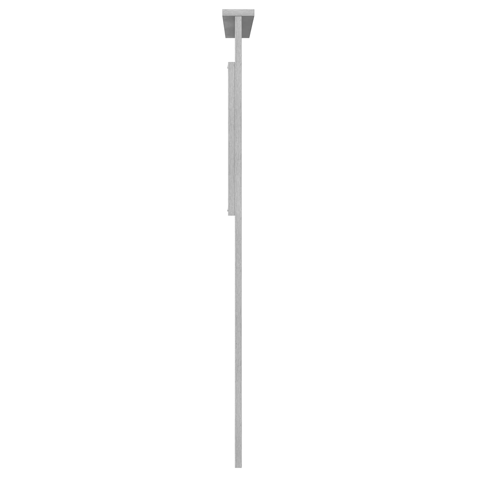 Uzglavlje s uzglavljem Siva Sonoma 80 cm Konstruirano drvo