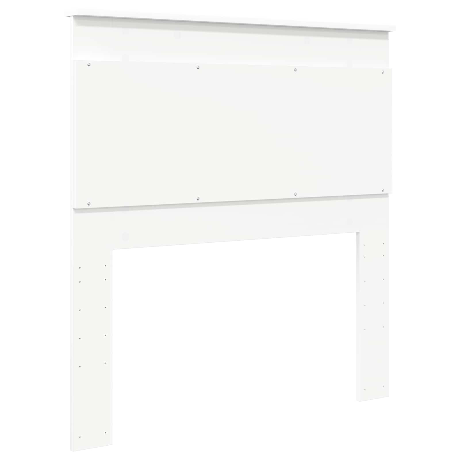 Uzglavlje s uzglavljem Bijelo 75 cm Konstruirano drvo