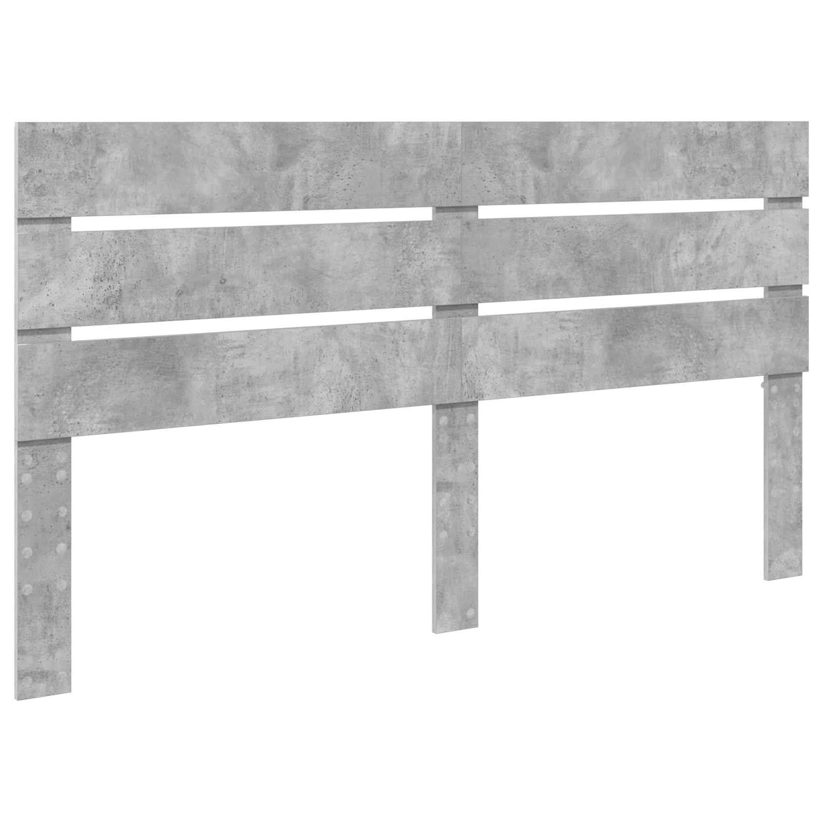 Uzglavlje Betonski sivi 100 cm Konstruirano drvo
