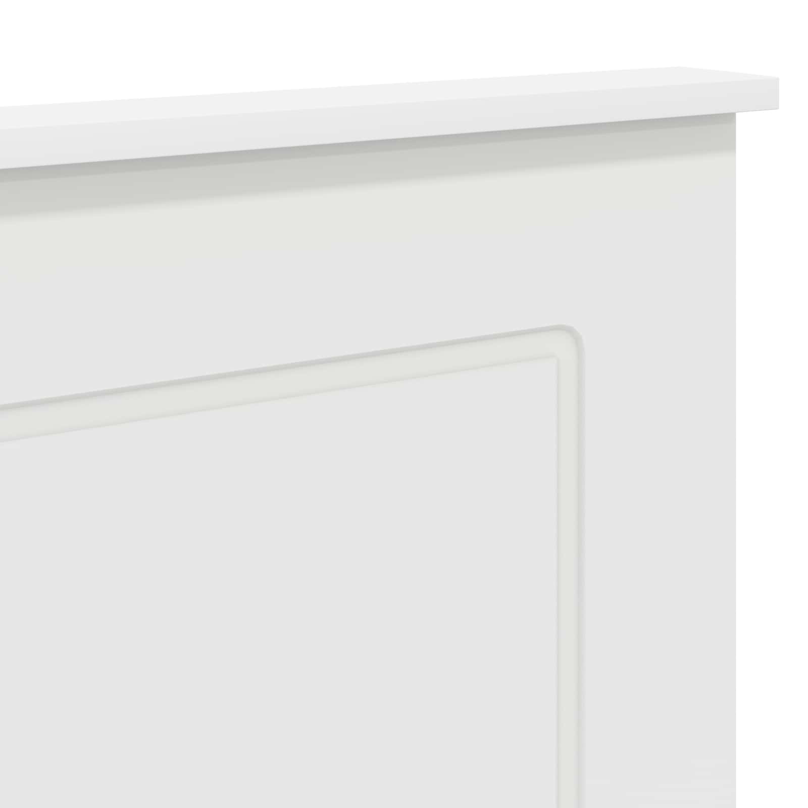Uzglavlje Bijeli 100 cm Konstrukcijsko drvo