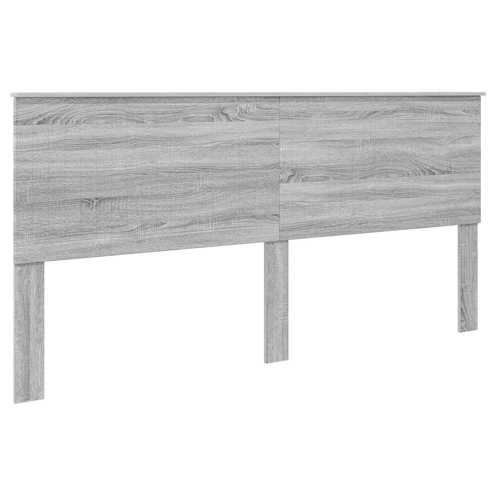 Uzglavlje s uzglavljem Siva Sonoma 200 cm Konstruirano drvo