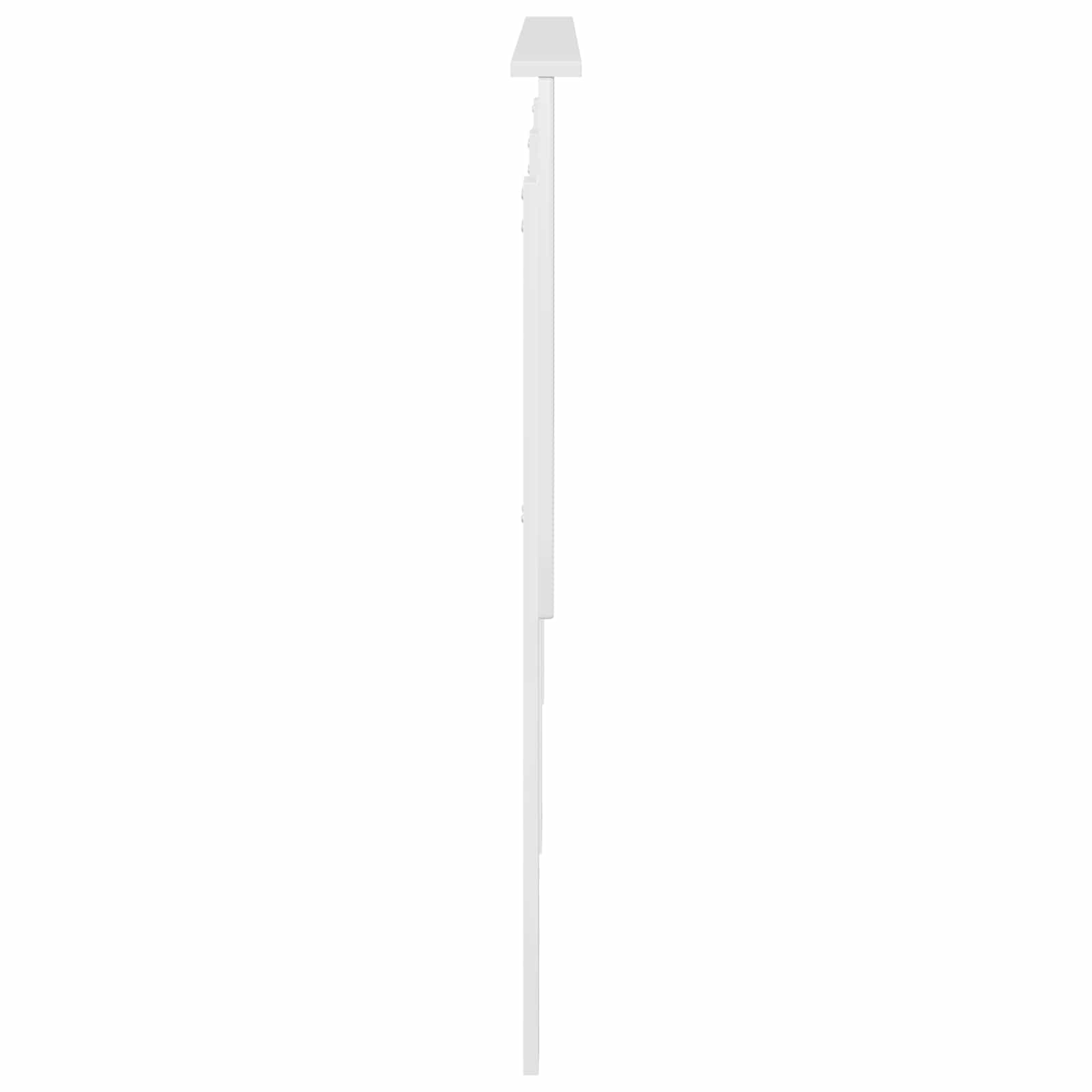Uzglavlje s uzglavljem Bijelo 180 cm Konstruirano drvo