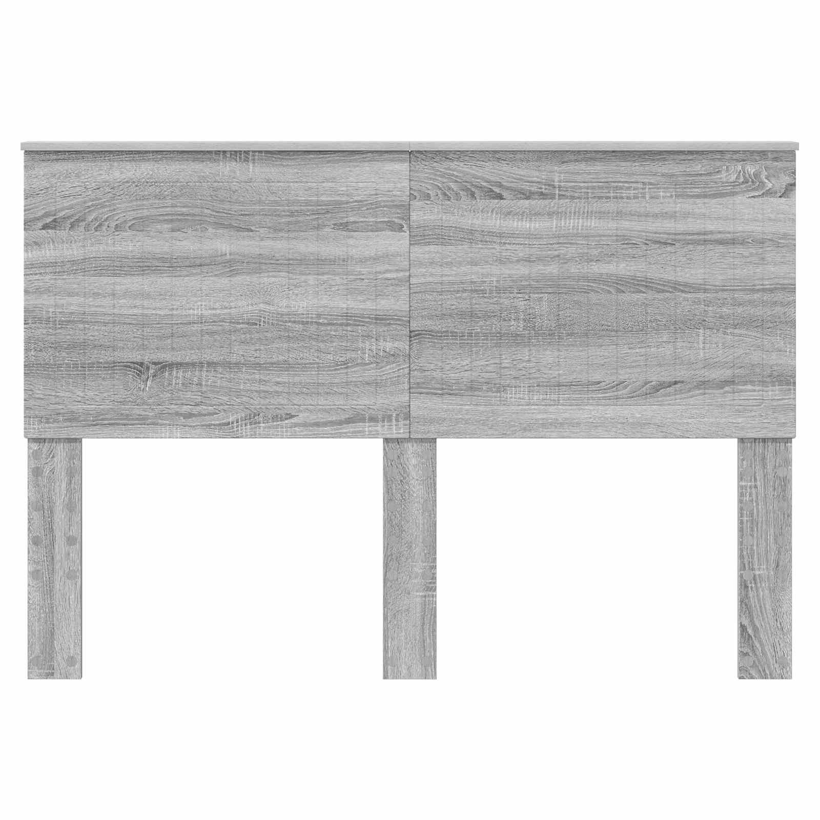 Uzglavlje s uzglavljem Siva Sonoma 140 cm Konstruirano drvo
