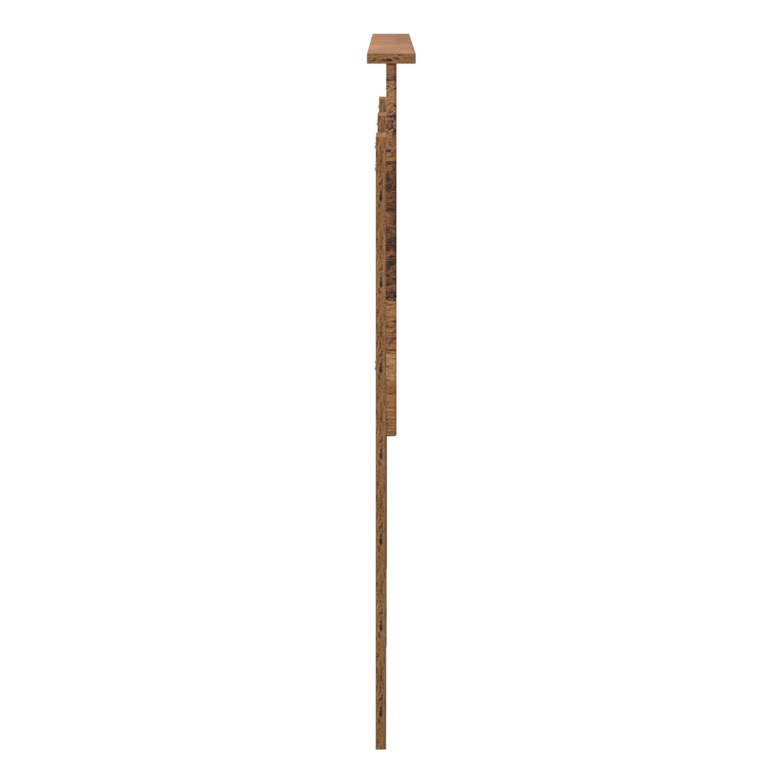 Uzglavlje s uzglavljem Staro drvo 135 cm Konstruirano drvo