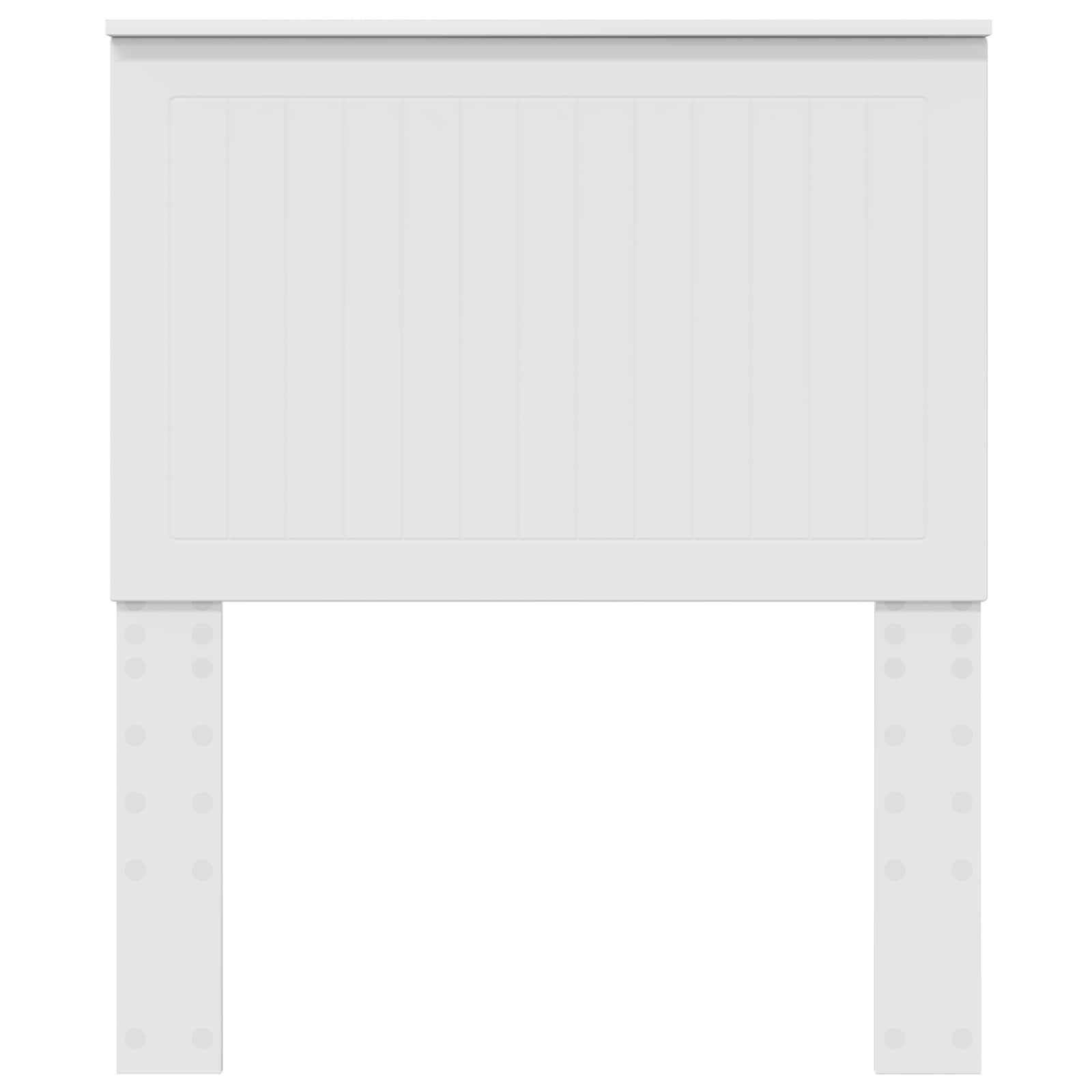 Uzglavlje s uzglavljem Bijelo 80 cm Konstruirano drvo