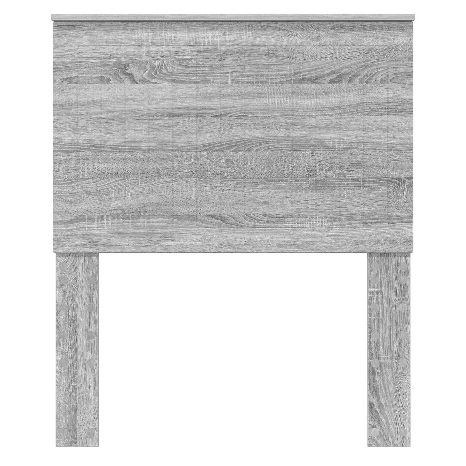 Uzglavlje s uzglavljem Siva Sonoma 80 cm Konstruirano drvo