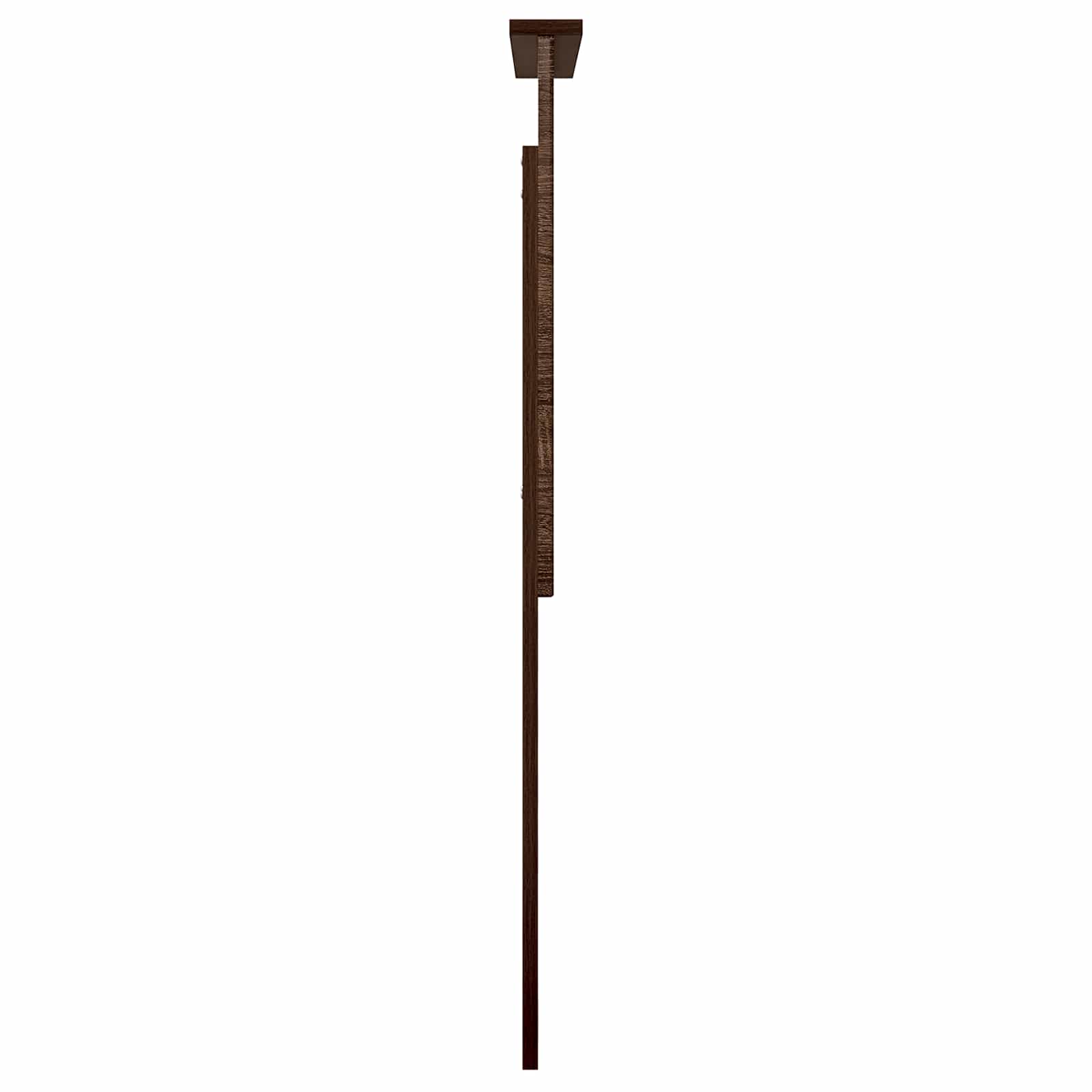 Uzglavlje s uzglavljem Smeđi hrast 75 cm Konstruirano drvo