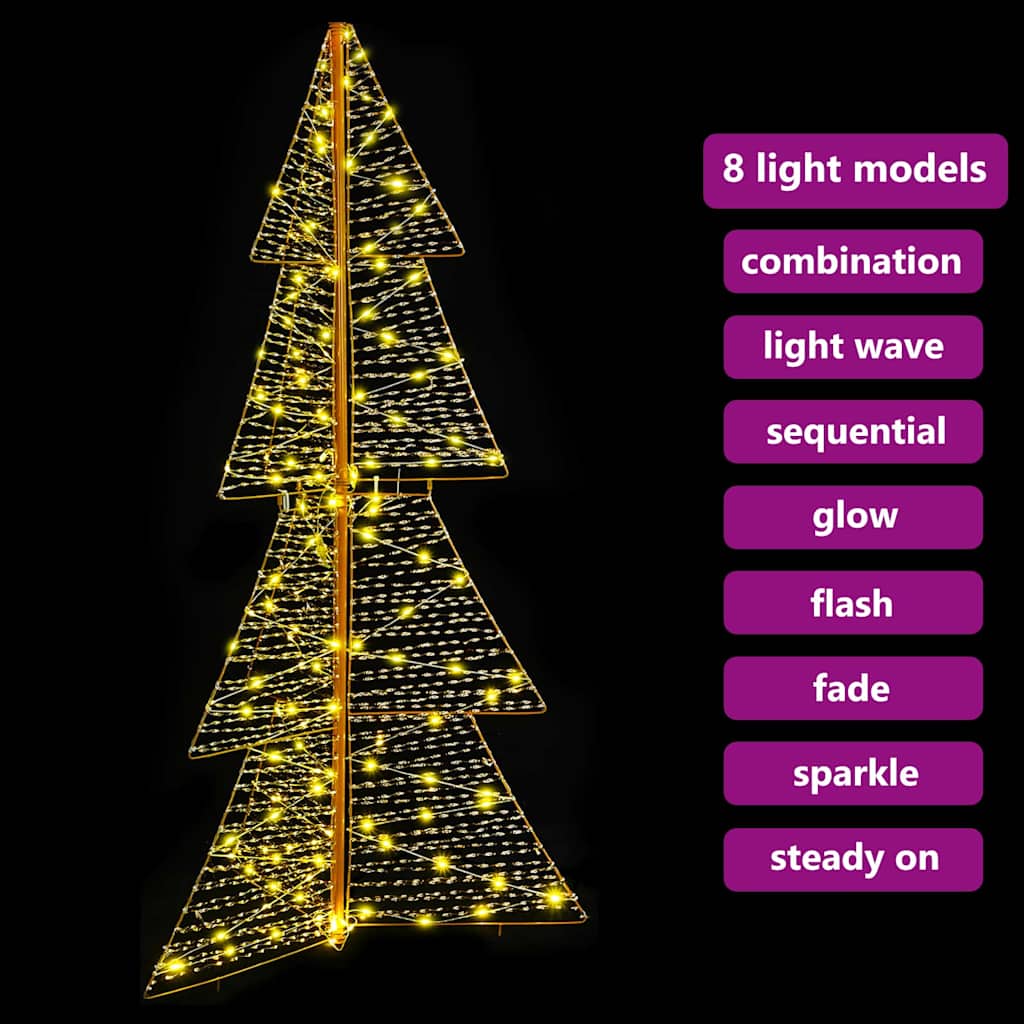 Božićno drvce 160 LED lampica Topla bijela 150 cm PET