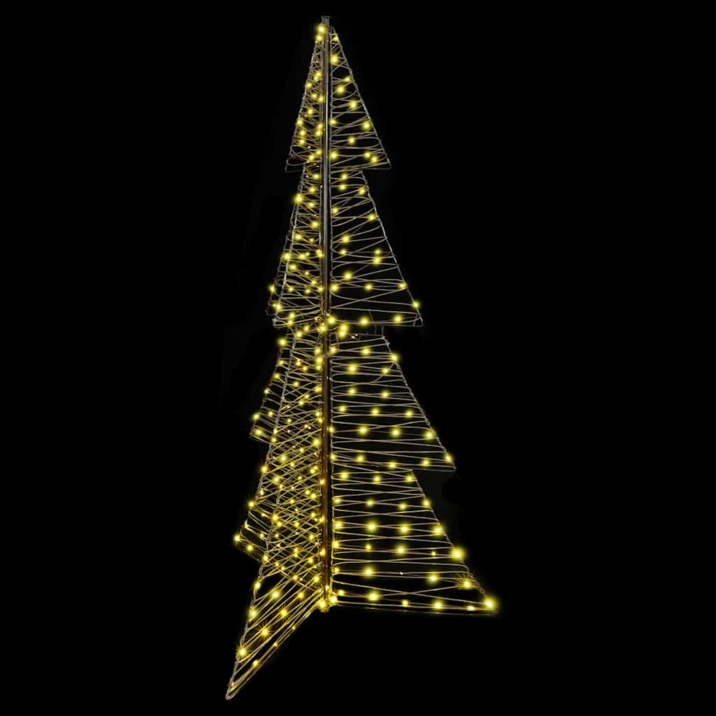 Božićno drvce s 240 LED svjetlima Topla bijela 180 cm Ratan