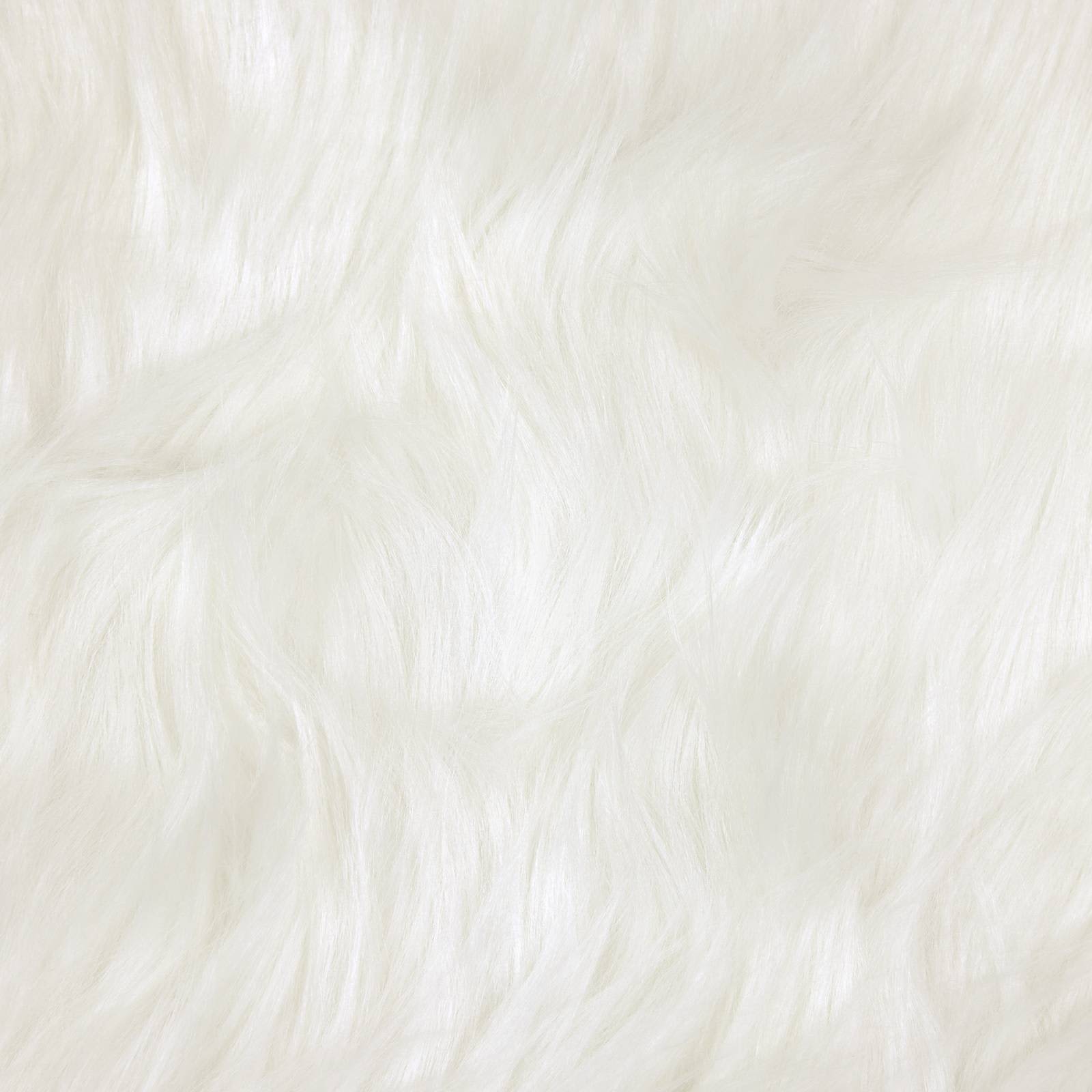 Tepih od umjetne ovčje kože TAFALLA Bijela 200 x 280 cm