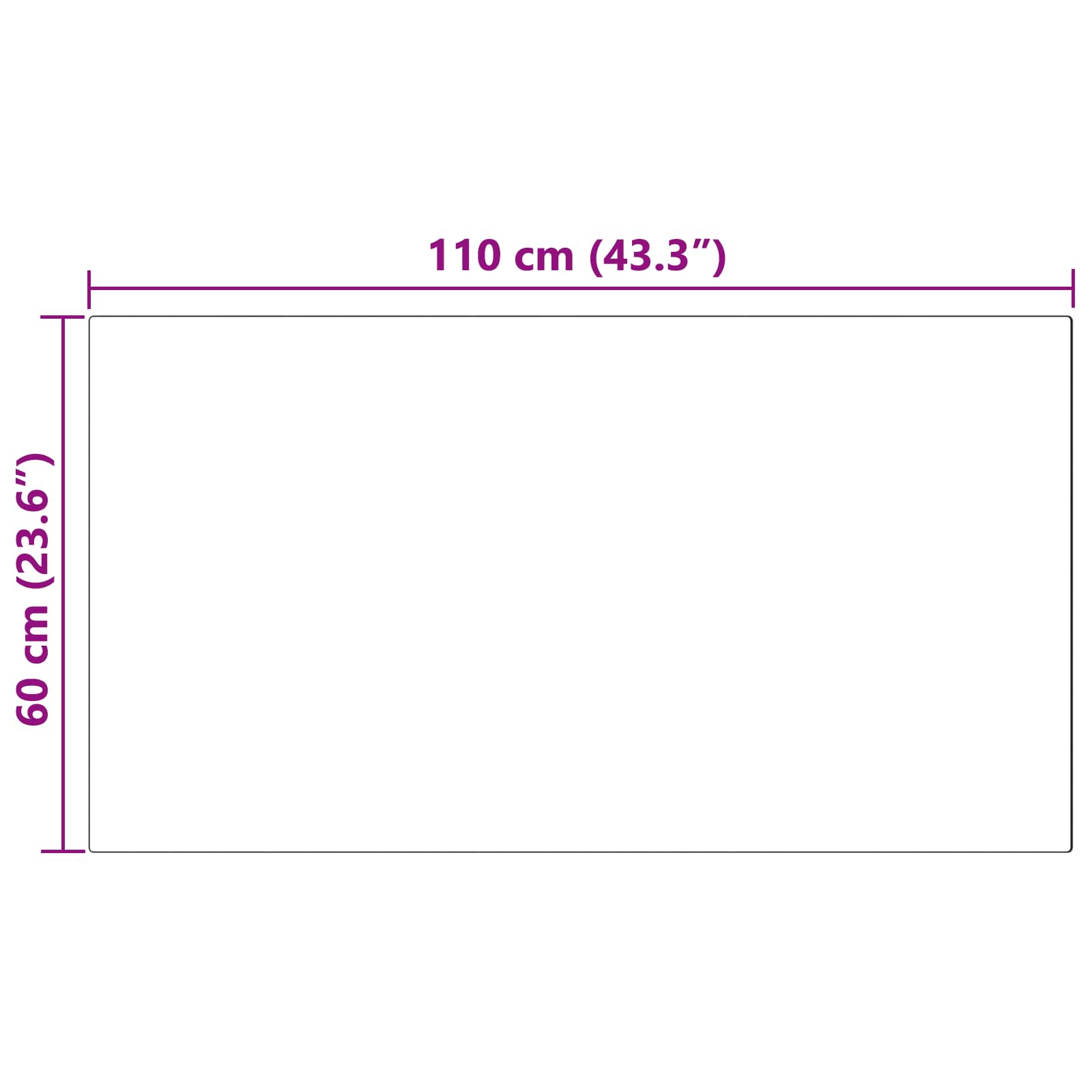Tepih od umjetne ovčje kože TAFALLA Bež 60 x 110 cm Poliester