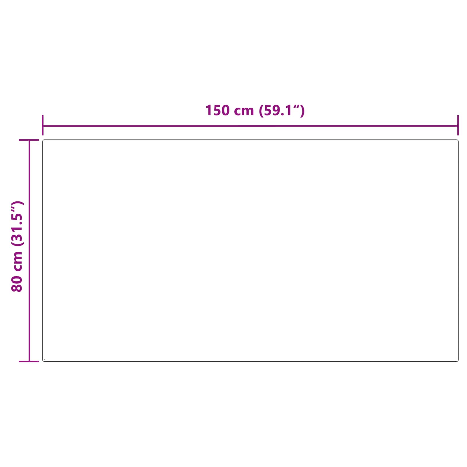Tepih od umjetne ovčje kože TAFALLA Bež 80 x 150 cm Poliester