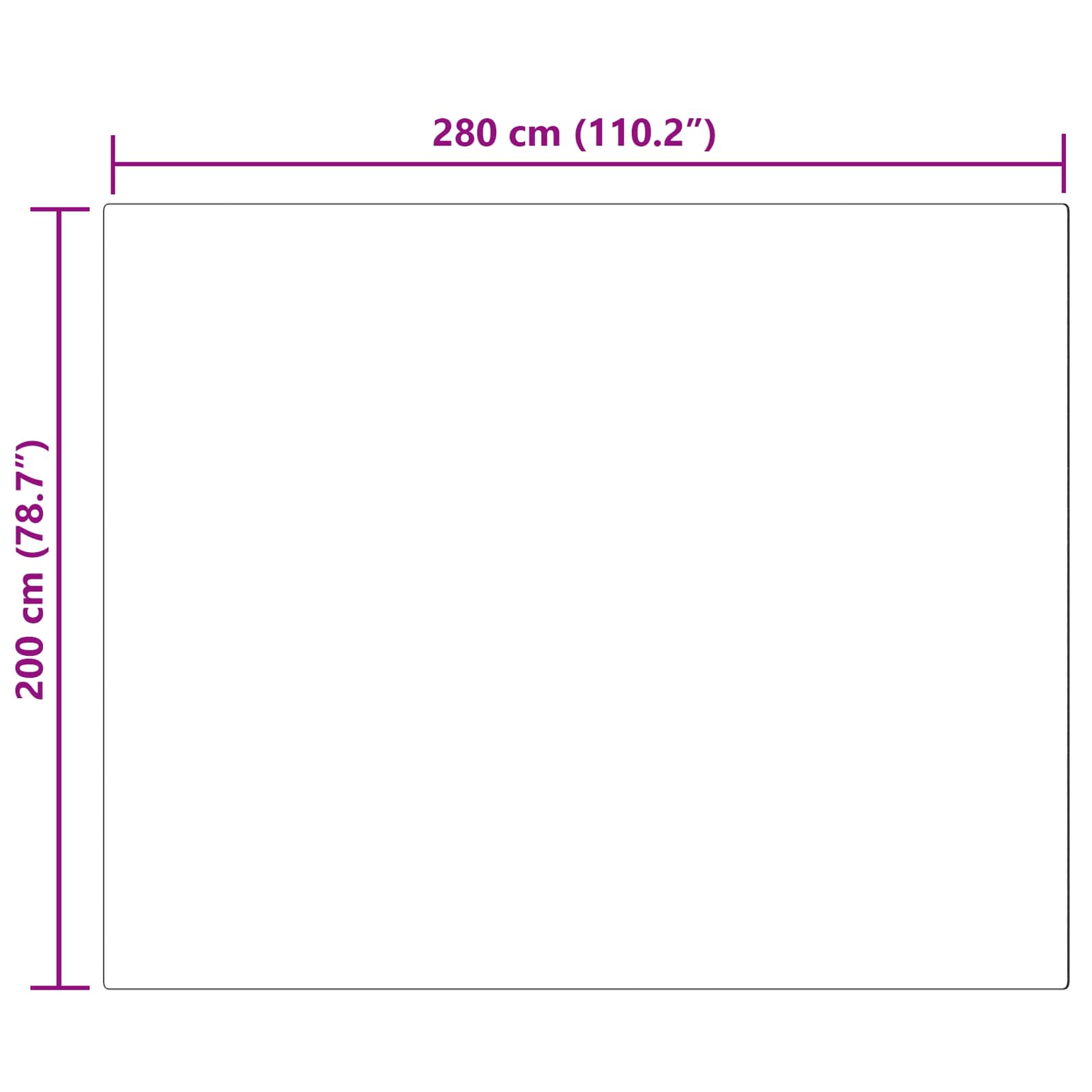 Tepih od umjetne ovčje kože TAFALLA Bež 200 x 280 cm Poliester