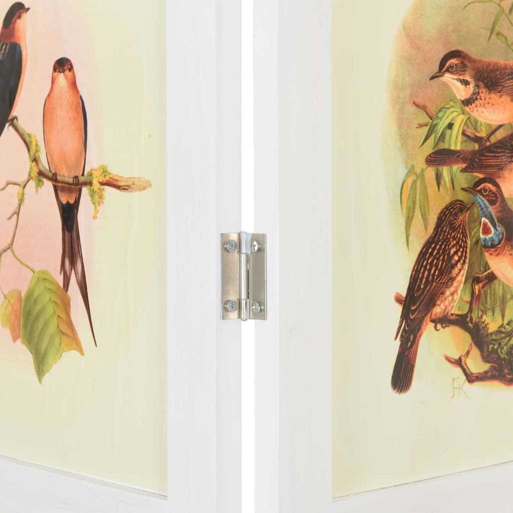 Romdivider Panel Bijelo 176,5 x 165 cm MDF