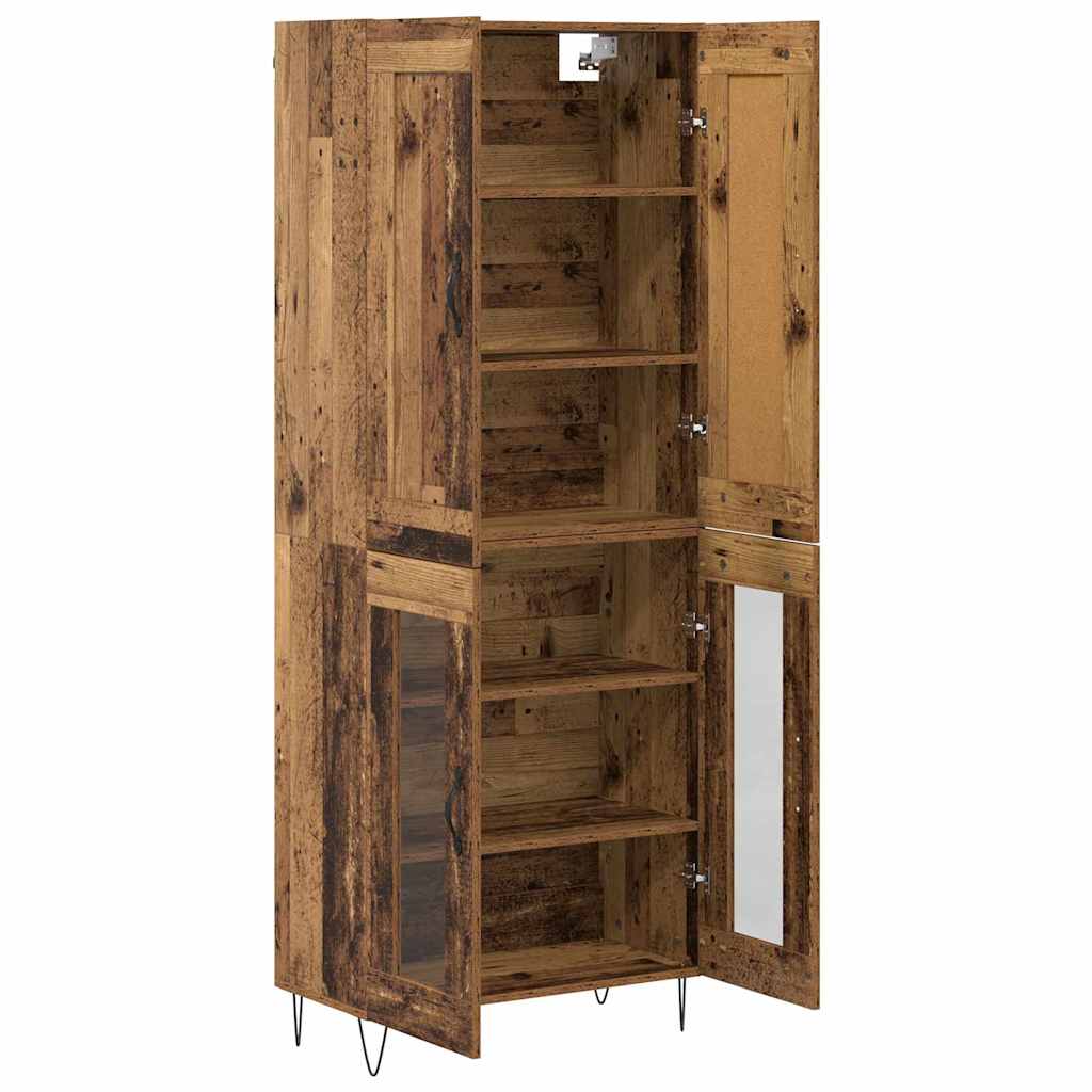 Highboard Staro drvo 69,5 x 34 x 180 cm Konstruirano drvo