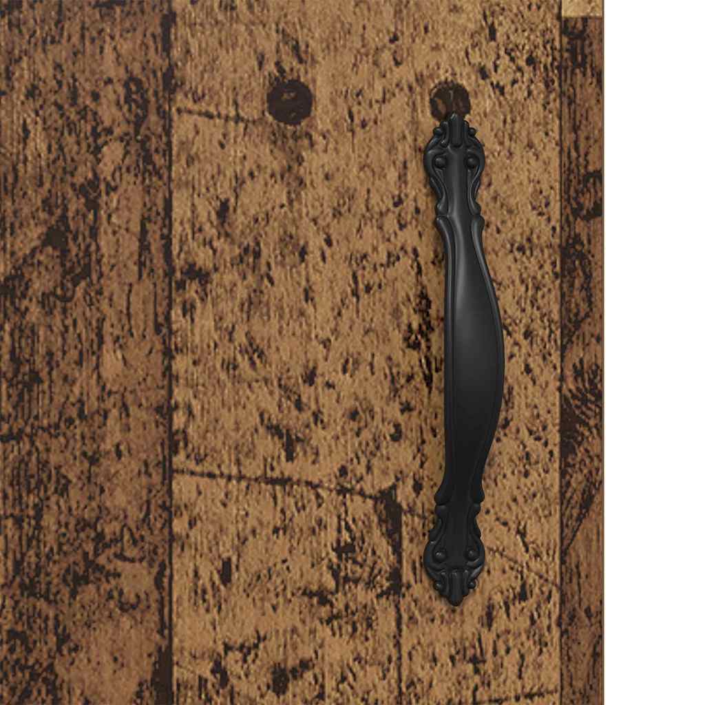 Highboard 2 pcs Staro drvo Konstruirano drvo