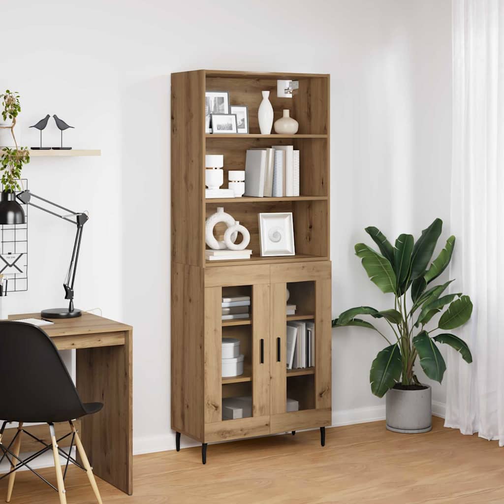 Highboard Umjetnički hrast 69,5 x 34 x 180 cm