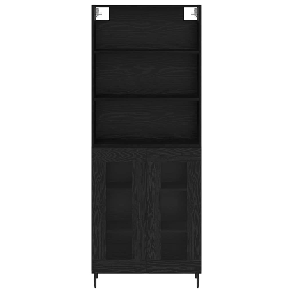 Highboard Crni hrast 69,5 x 34 x 180 cm