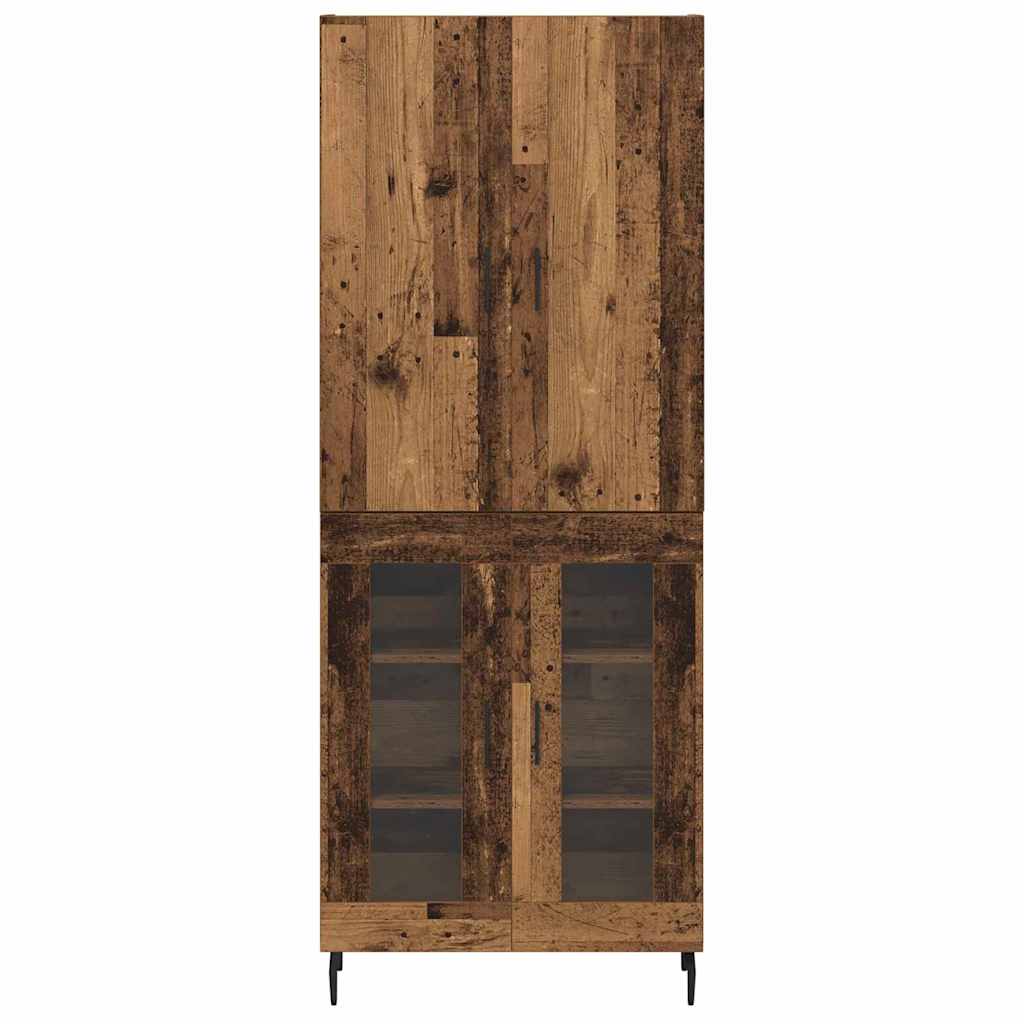 Highboard Zidne Staro drvo 69,5 x 34 x 180 cm Konstruirano drvo