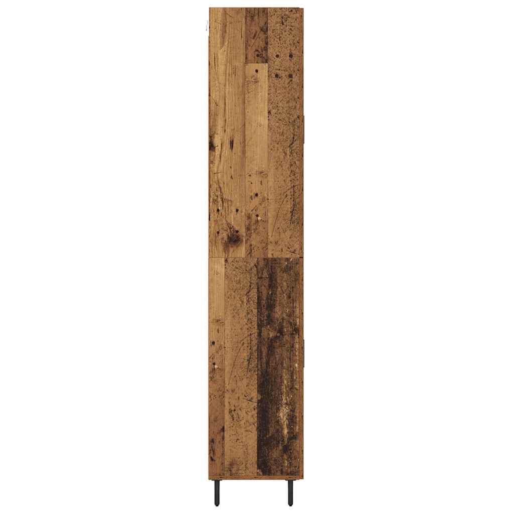 Highboard Zidne Staro drvo 69,5 x 34 x 180 cm Konstruirano drvo