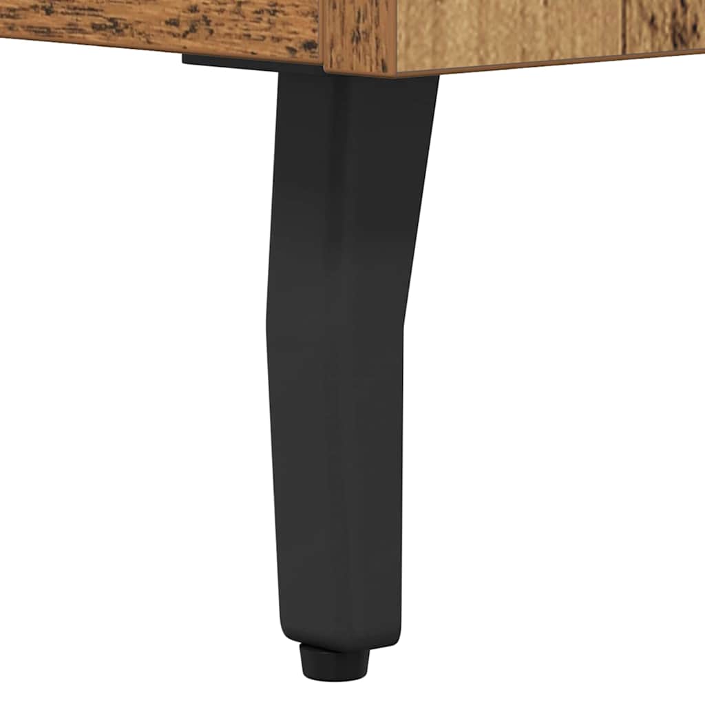 Highboard 2 pcs Staro drvo Konstruirano drvo