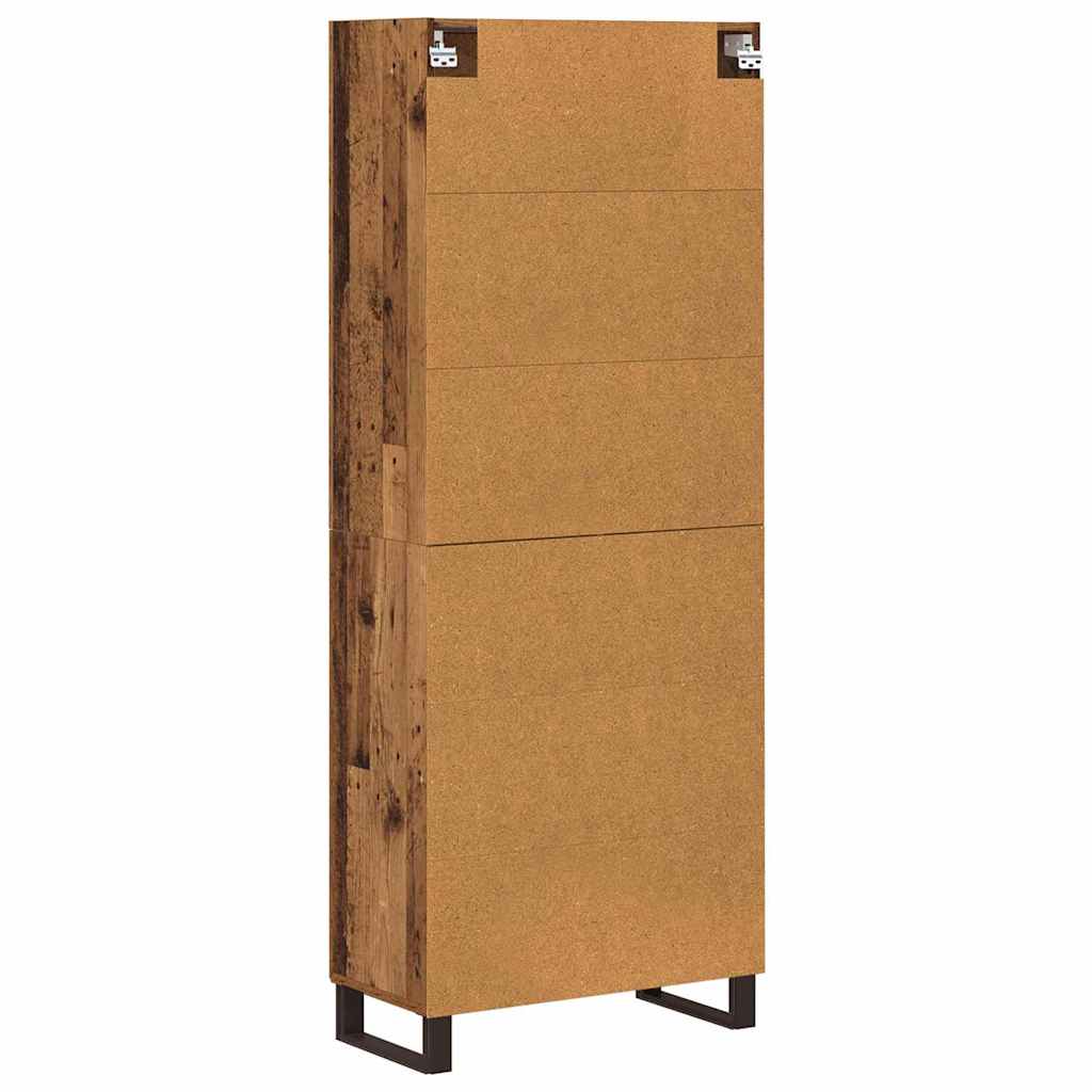 Highboard Staro drvo 69,5 x 34 x 180 cm Konstruirano drvo