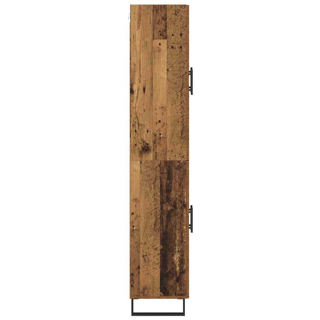 Highboard 2 pcs Staro drvo 69,5 x 34 x 180 cm